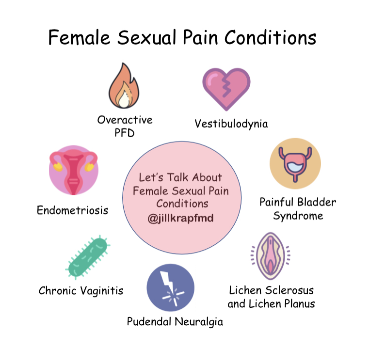 Let's Talk About Female Sexual Pain Conditions – Jill Krapf MD